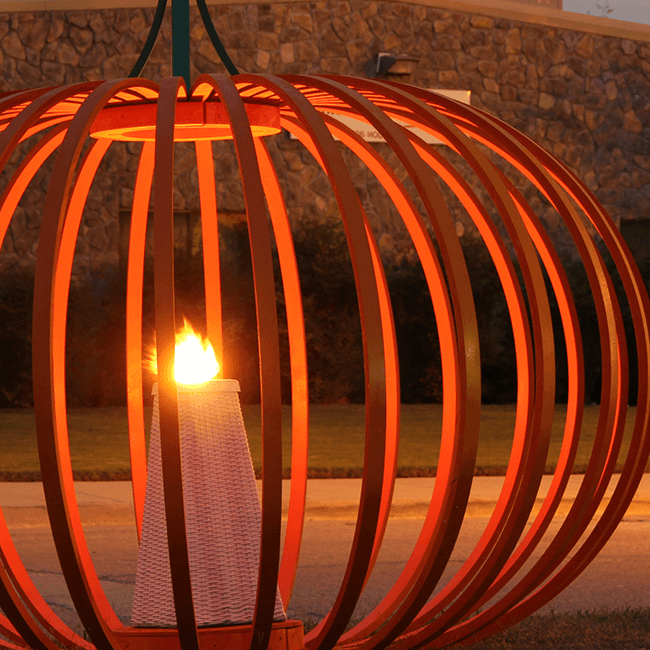 Archways and Ceilings Pumpkin Design