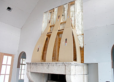 Fireplace Canopy Hood