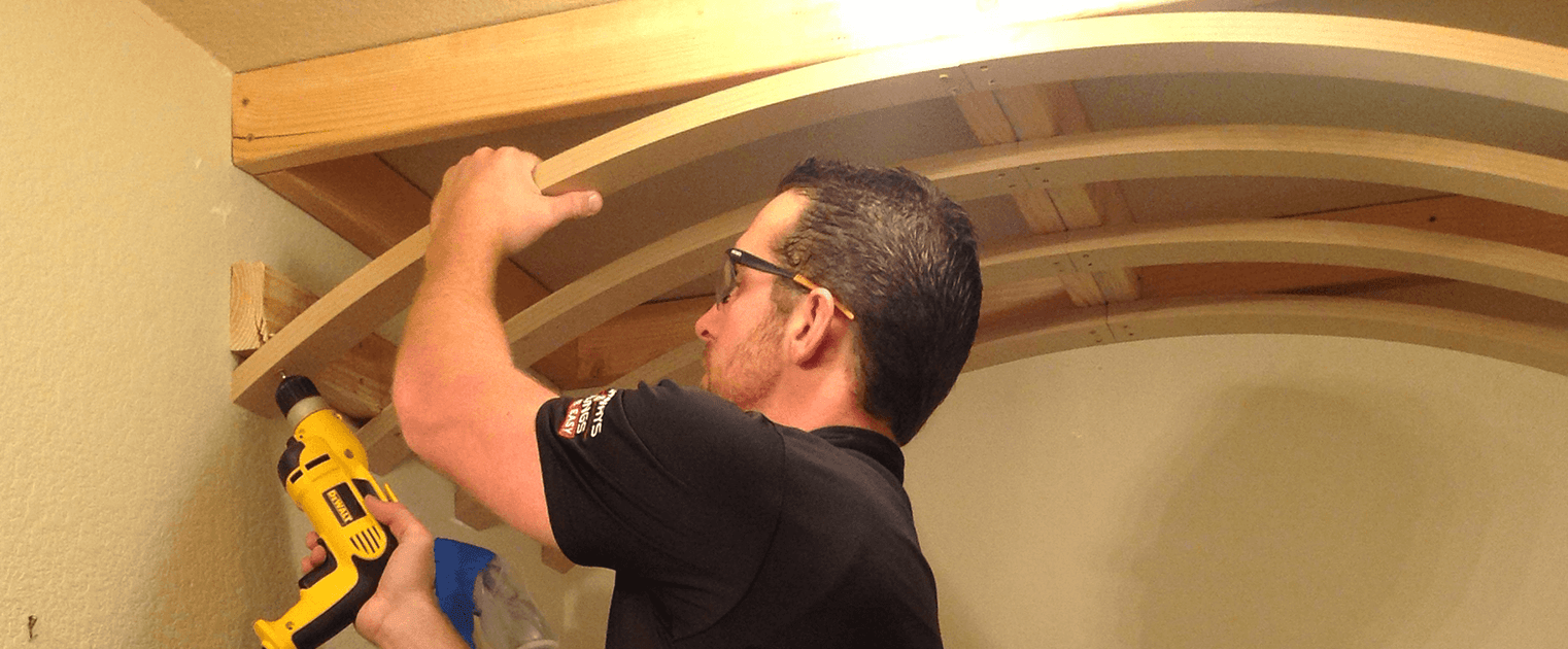 Armory Ceiling Rigging Barrel Ceiling Kit | Featured Projects | — Archways & Ceilings