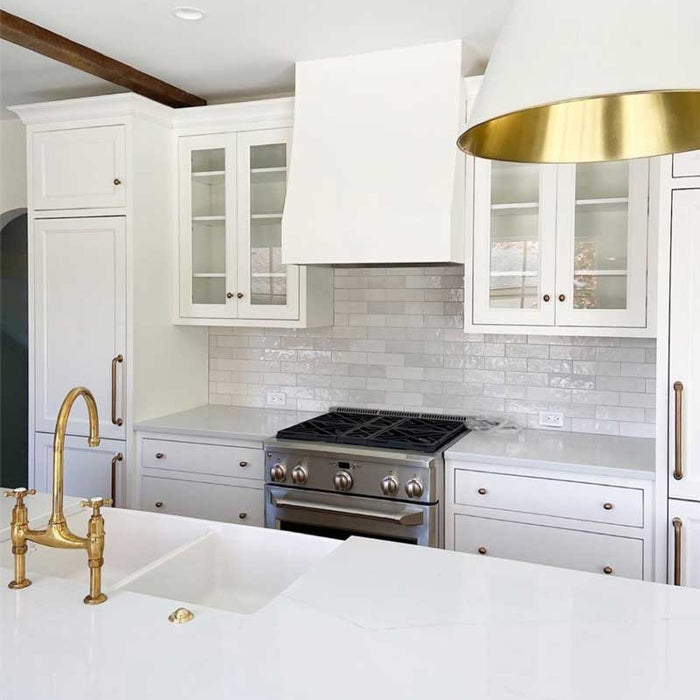 Arcadian range hood in a modern kitchen