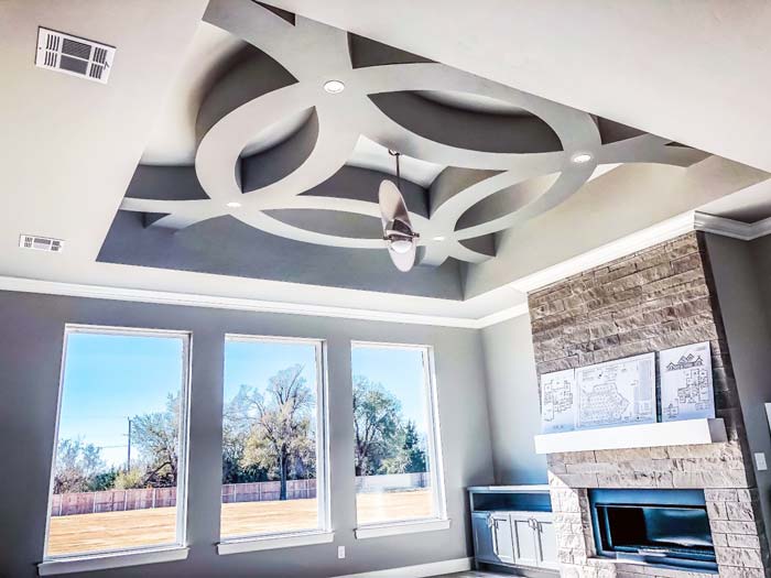 Curved Coffered Ceiling Kits