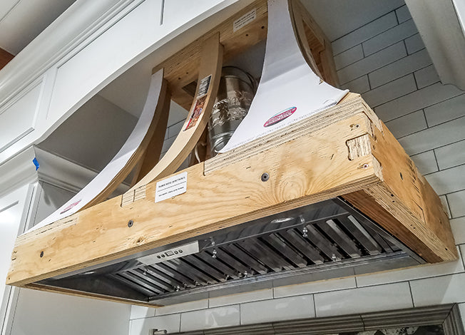 ducts - What are good strategies for fitting range hood vent
