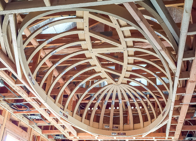 Oval Ceiling Domes