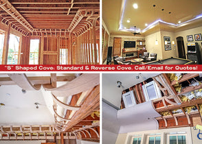 Cove In Construction Cove Ceilings | Prefabricated Ceiling Cove Kits — Archways & Ceilings