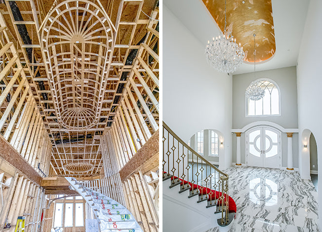 Elongated Dome Ceilings