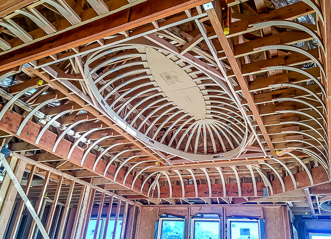 Oval Ceiling Domes