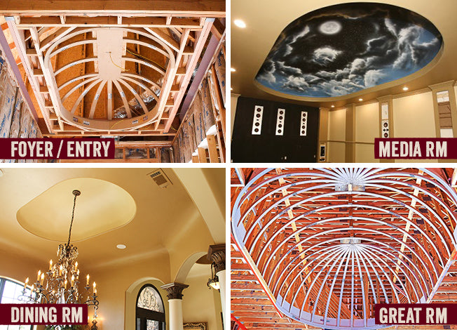 Elongated Dome Ceilings