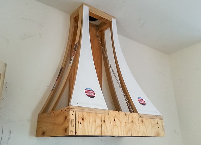 Farmhouse Vent Hoods  Wooden Vent Hood Kits — Archways & Ceilings