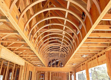 drywall barrel vault detail