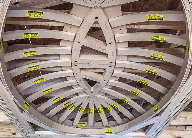 Oval Ceiling Domes