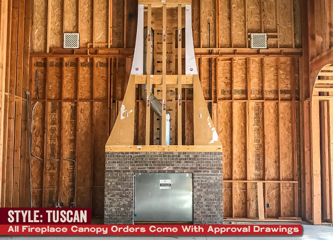 Fireplace Canopy Hood